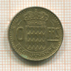 10 франков. Монако 1951г