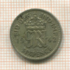 6 пенсов. Великобритания 1942г