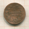1 крейцер. Баден 1850г