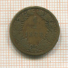 1 крейцер. Австрия 1878г