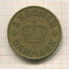 2 кроны. Дания 1926г