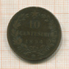 10 сентесимо. Италия 1894г