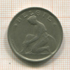 2 франка. Бельгия 1923г