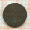 1 крейцер. Австрия 1816г