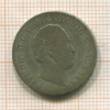 1/6 талера. Саксония 1849г