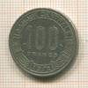 100 франков. Конго 1972г