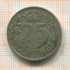 25 сантимов. Испания 1925г
