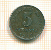 5 пфеннигов. Германия 1917г