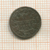 1 крейцер. Бавария 1856г