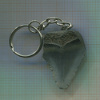 Брелок. Зуб ископаемой акулы мегалодона