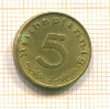 5 пфеннигов. Германия 1937г