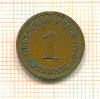 1 пфенниг. Германия 1900г