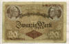 20 марок. Германия 1914г