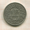1 франк. Швейцария 1920г
