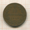 10 сентесимо. Италия 1894г