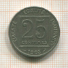 25 сантимов. Франция 1903г