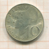 10 шиллингов. Австрия 1973г