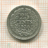 25 центов. Нидерланды 1928г