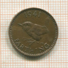1 фартинг. Великобритания 1941г
