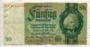 50 марок. Германия 1933г