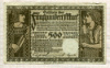 500 марок. Германия 1922г