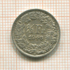 1/2 франка. Швейцария 1948г