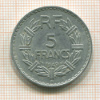5 франков. Франция 1949г
