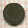5 сентесимо. Италия 1867г