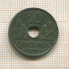 10 сантимов. Франция 1941г