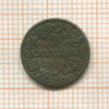 1 крейцер. Бавария 1876г