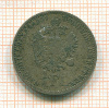1/4  флорина. Австрия 1859г