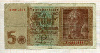 5 марок. Германия 1942г
