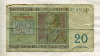 20 франков. Бельгия 1950г
