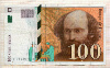 100 франков. Франция 1997г