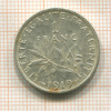 1 франк. Франция 1919г