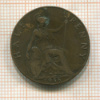 1/2 пенни. Великобритания 1916г