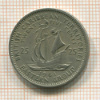 25 центов. Британские Карибы 1961г