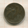 10 сантимов. Италия 1927г