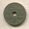 10 сантимов. Бельгия 1905г