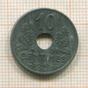 10 сантимов. Франция 1943г