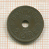 2 эре. Дания 1929г