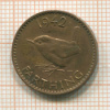 1 фартинг. Великобритания 1942г