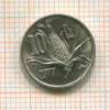 10 сентаво. Мексика 1977г