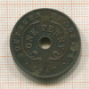 1 пенни. Южная Родезия 1947г