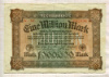 1000000 марок. Германия 1923г