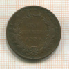 1/4 анны. Ост-Индская Компания 1858г