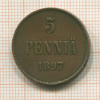 5 пенни 1897г