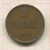 5 пенни 1911г