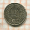 1/2 франка. Швейцария 1952г