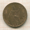 1 пенни. Великобритания 1967г